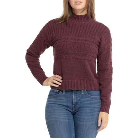 prAna Sangria Fields Sweater - Organic Cotton in Mulberry