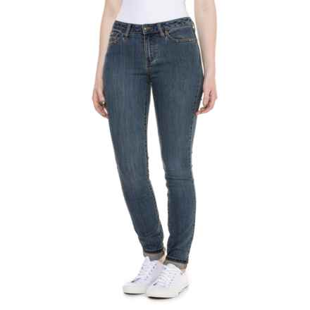 prAna Sienna Skinny Jeans - Organic Cotton, Mid Rise in True Blue