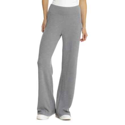 prAna Sunrise Wide Leg Pants in Heather Grey