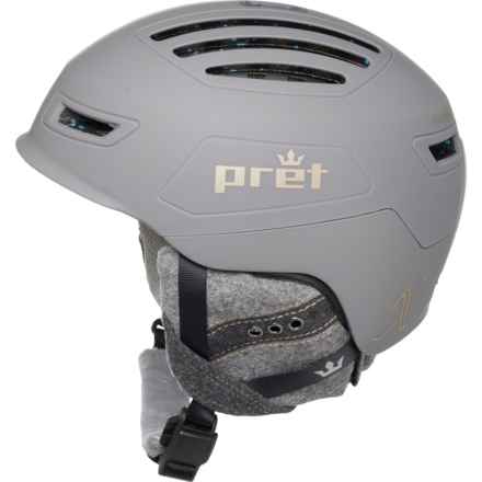 Pret Corona X Ski Helmet - MIPS (For Women) in Platinum