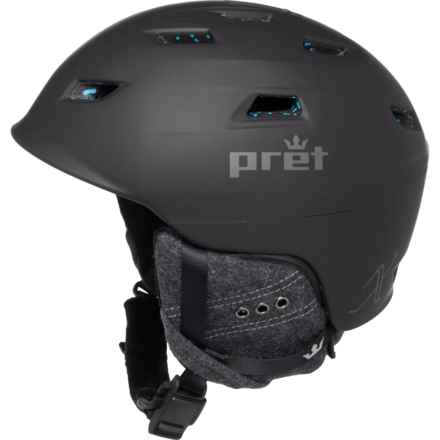 Pret Haven X Ski Helmet - MIPS (For Women) in Black