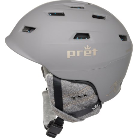 Pret Haven X Ski Helmet - MIPS (For Women) in Platinum