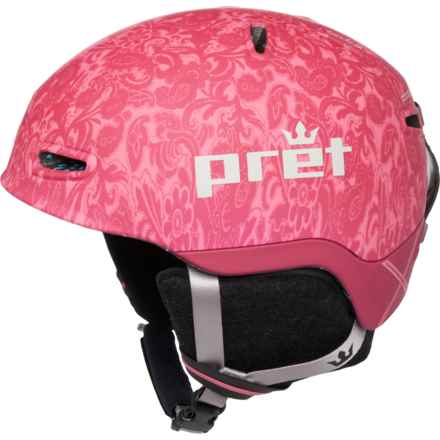 Pret Moxie X Helmet - MIPS (For Boys and Girls) in Pink Paisley