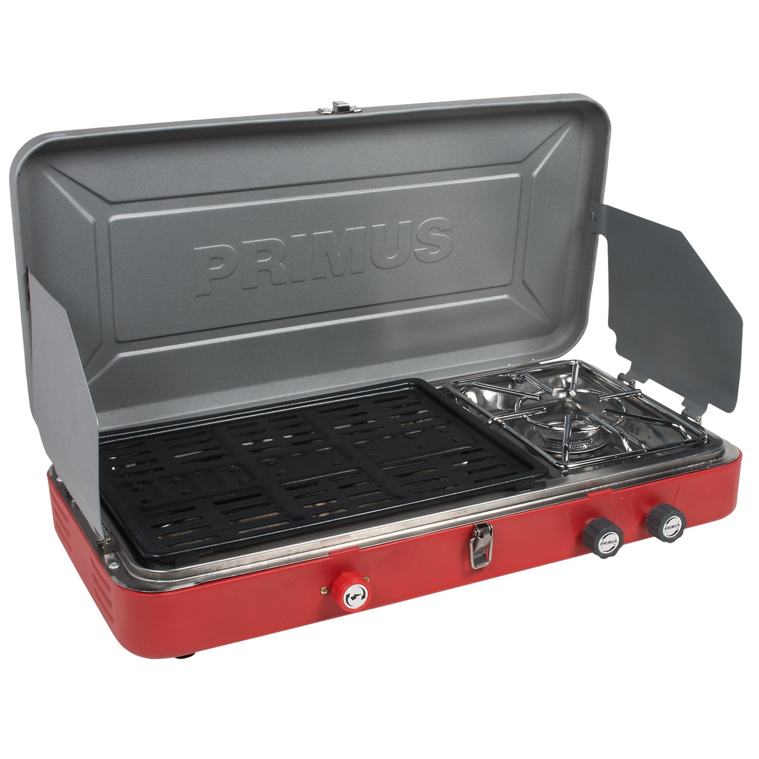 Primus Profile Dual Single-Burner Camp Stove with Grill - Propane ...