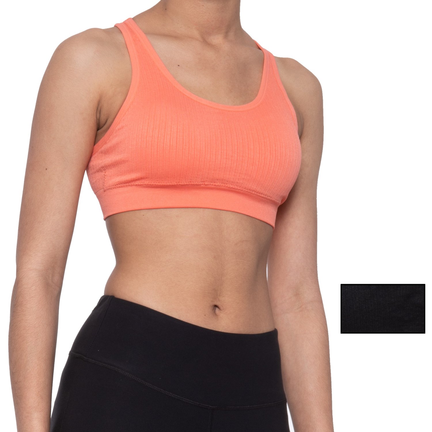 Download Download Womens Sports Bra Mockup Front View Background ...