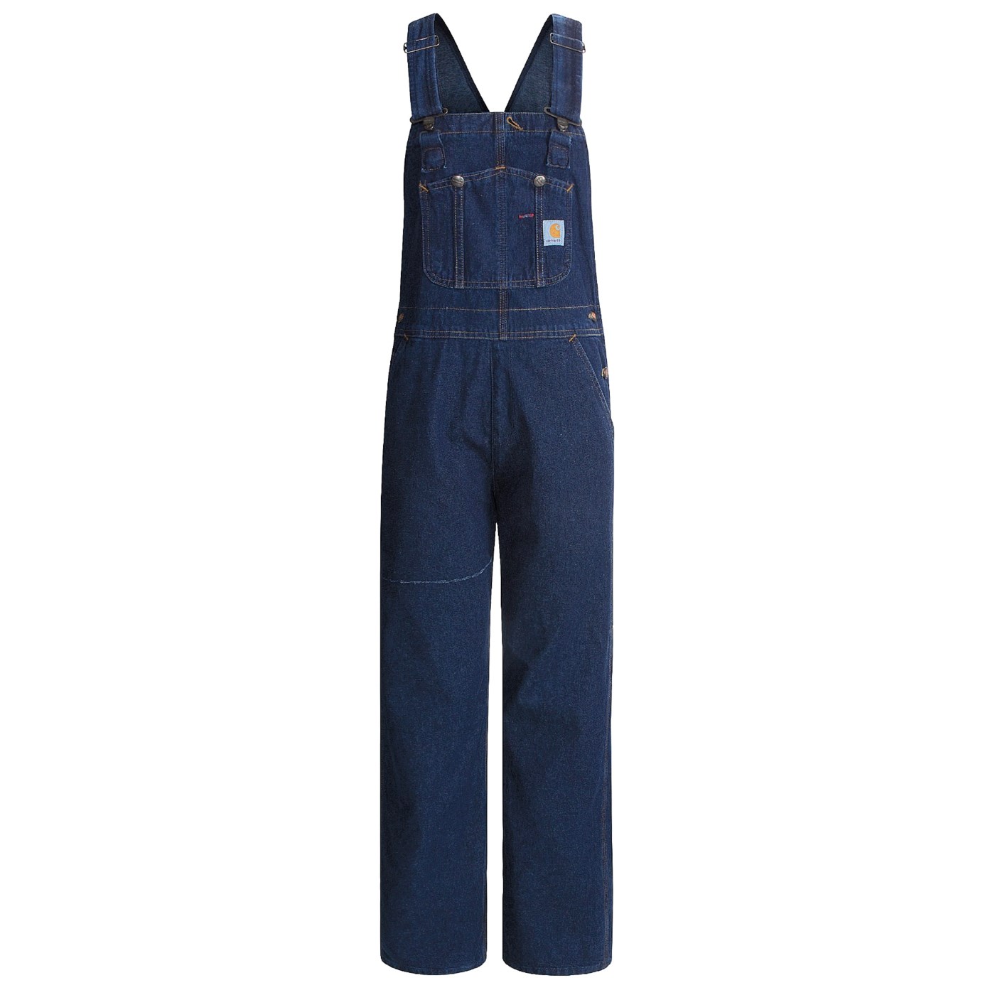 Carhartt Denim Bib Overalls (For Women) 1001Z