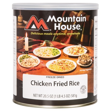 Mountain House Freeze-Dried Chicken Fried Rice - 10-Person
