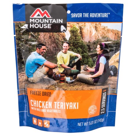 Mountain House Freeze-Dried Chicken Teriyaki Meal - 2.5 Servings