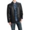 Leather World By Lucky Leather Leather World by Lucky Leather Brown Lambskin Jacket (For Men)