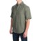 Specially made Button Front Shirt - Short Sleeve (For Men)