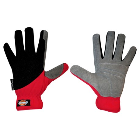 Dickies Tough Task Synthetic Leather Palm Gloves - Thinsulate® (For Men and Women)