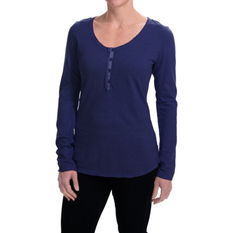Gramicci Gigi Henley Shirt - UPF 50+, Long Sleeve (For Women)