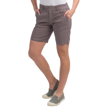 Gramicci Lotti Shorts - Linen-Cotton (For Women)