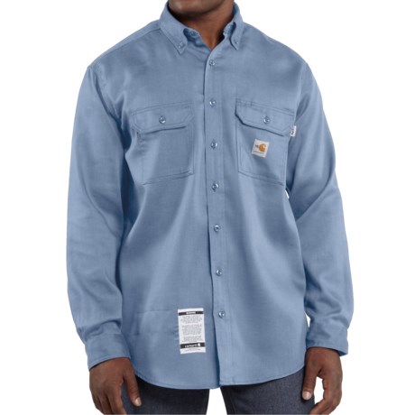 Carhartt FR Flame-Resistant Lightweight Twill Shirt - Long Sleeve (For Men)