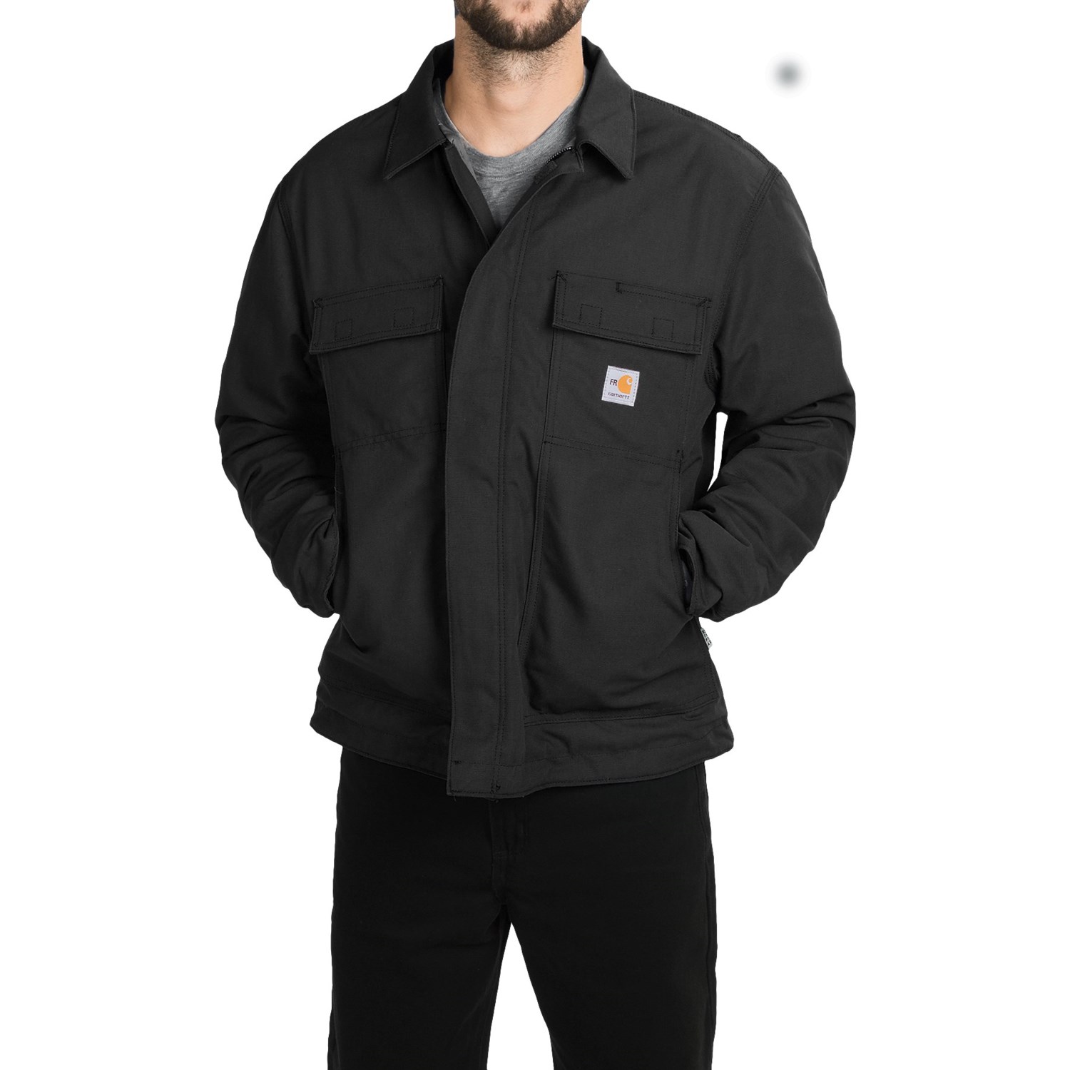 Carhartt Flame-Resistant Lanyard Access Jacket – Quilt Lined (For Men)
