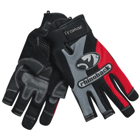 Black Rhino FRAMAZ Rhinoback Work Gloves (For Men) 1022H - Save 39%