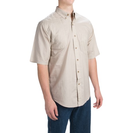 Browning Badger Creek Shooting Shirt - Short Sleeve (For Men)
