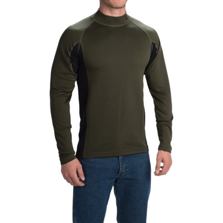 Browning Full Curl Wool Base Layer Top - Mock Neck, Long Sleeve (For Men)