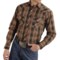 Roper Classic Metallic Plaid Shirt - Snap Front, Long Sleeve (For Men and Big Men)
