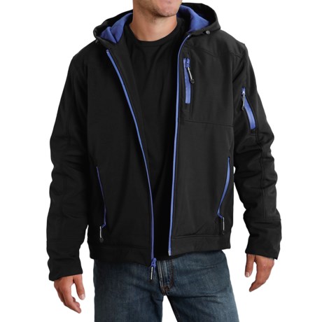Roper Hooded Soft Shell Jacket - Insulated (For Men and Big Men)