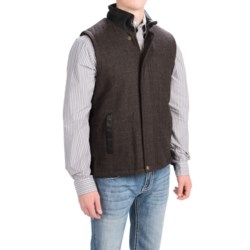 Roper Stetson Plaid Wool Vest (For Men and Big Men)