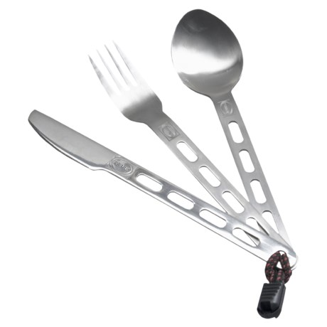 Primus Titanium Fork, Knife and Spoon Set - Backpacking