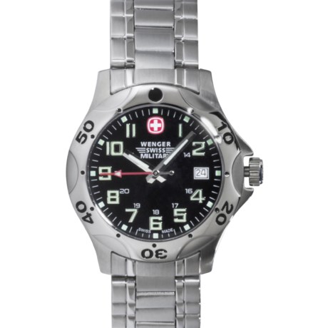 Wenger Swiss Military Watch Stainless Steel Watch 1032A - Save 48%