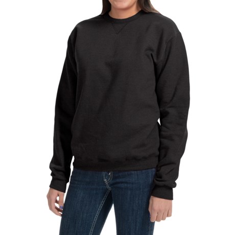 Hanes Premium EcoSmart Sweatshirt - Crew Neck (For Women)