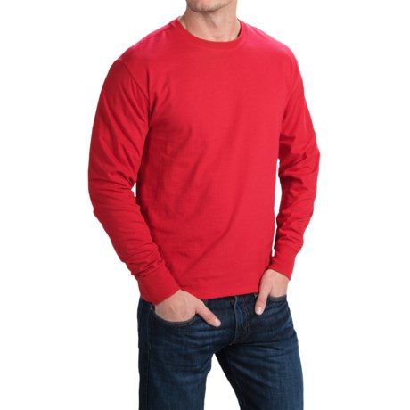 Hanes X-Temp High-Performance T-Shirt - Long Sleeve (For Men and Women)