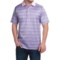 Peter Millar Harvey Cotton Lisle Polo Shirt - Parade Stripe, Short Sleeve (For Men)