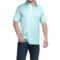 Peter Millar Barris Cotton Lisle Polo Shirt - Reflection Birdseye, Short Sleeve (For Men)