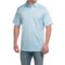Peter Millar Pat Cotton Lisle Polo Shirt - Ceramic Stripe, Short Sleeve (For Men)