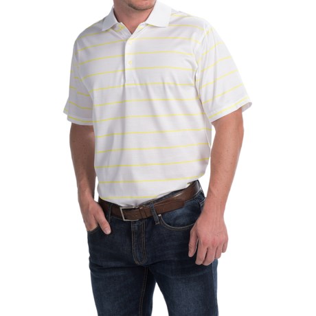 Peter Millar Alex Polo Shirt - Sunburst Stripe, Short Sleeve (For Men)