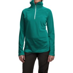 Mountain Hardwear MicroChill Lite Wick.Q® Fleece Shirt - Zip Neck (For Women)