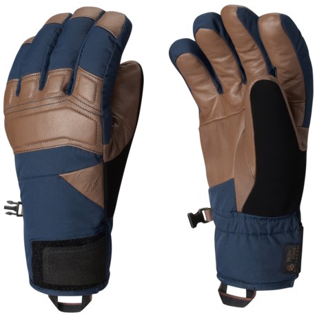 Mountain Hardwear Snojo Thermal.Q Elite Gloves - Leather Palms, Waterproof (For Men)