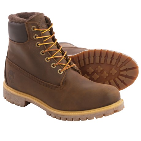 Timberland Heritage Shearling-Lined Boots - Waterproof, Leather (For Men)