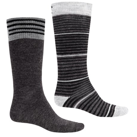 Lorpen Merino Wool Ski Socks - 2-Pack, Over the Calf (For Men and Women)