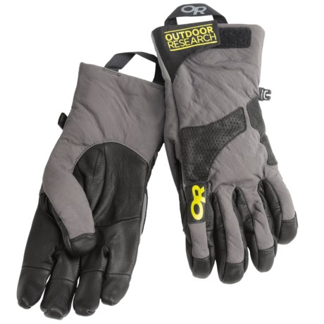 Outdoor Research Lodestar Polartec® Power Shield® Gloves (For Men)