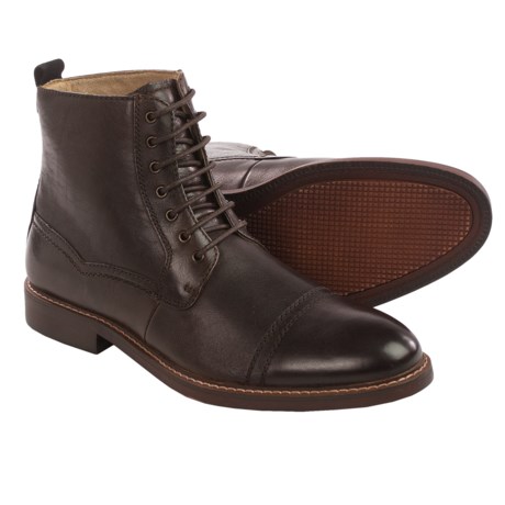 Steve Madden Bullish Boots - Leather, Cap Toe (For Men)