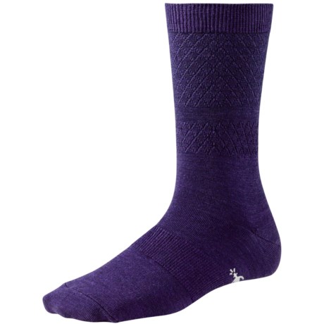 SmartWool Texture Socks - Merino Wool, Crew (For Women)