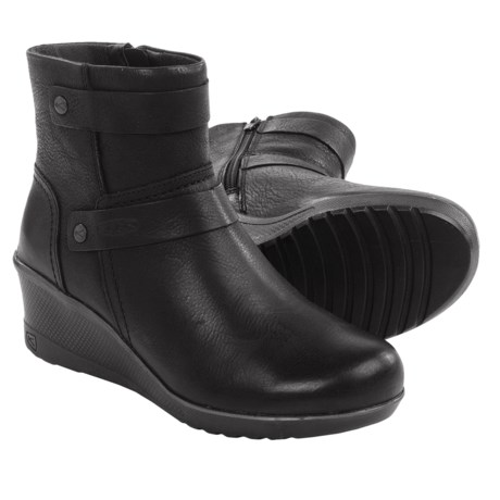 Keen Kate Mid Ankle Boots - Leather, Wedge Heel (For Women)