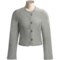 Stapf of Tyrolean Alps Stapf Short Boiled Wool Jacket with Notched Cuffs (For Women)