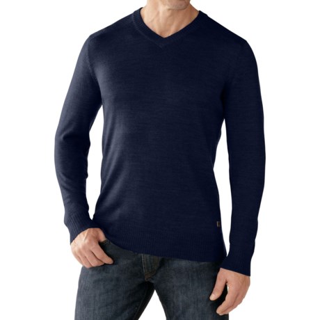 SmartWool Kiva Ridge V-Neck Sweater - Merino Wool (For Men)