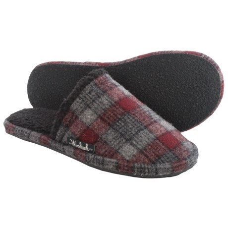 Woolrich Chatham Slide Wool Slippers (For Men)