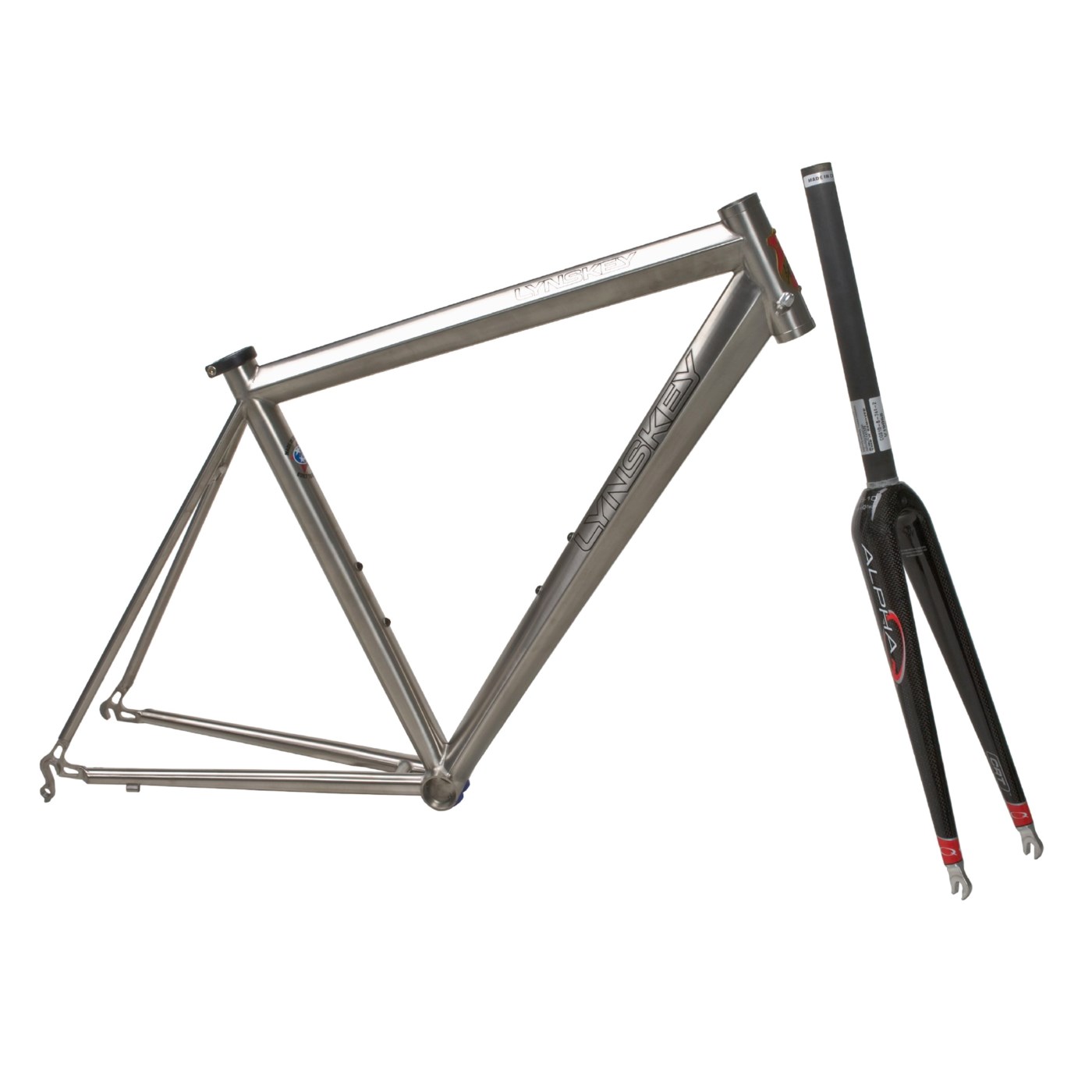 Lynskey R420 Titanium Road Bike Frame with Alpha Q Carbon Fork 1130F 25