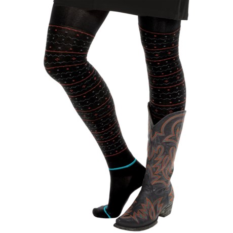 Bootights Kodiak Sweater Tights - Built-In Ankle Socks (For Women)