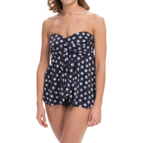 Specially made Deco Dot Fly Away Tankini Top (For Women)