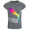 Puma Raglan Printed Fashion T-Shirt - Short Sleeve (For Little and Big