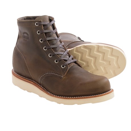 Chippewa 6” Crazy Horse Work Boots (For Men)