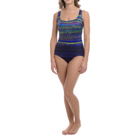 Longitude Rio Grande One-Piece Swimsuit - Double X-Back (For Women)